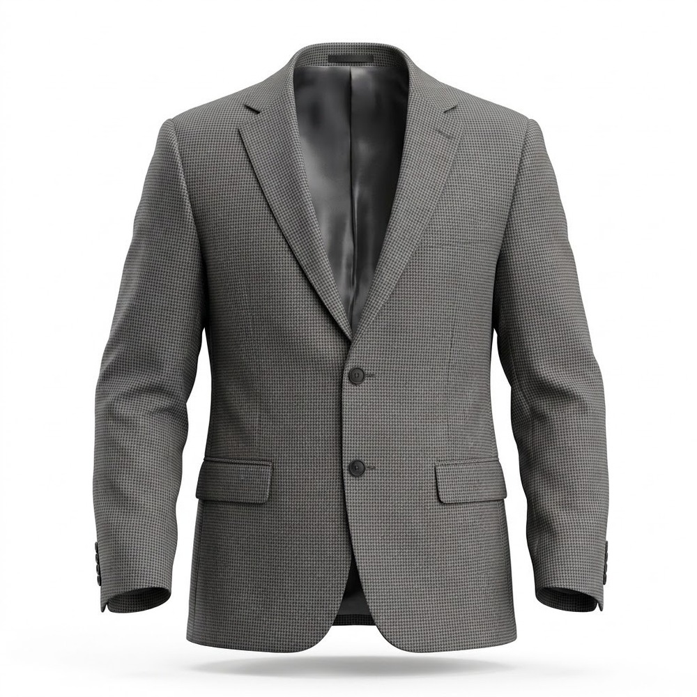 Lauren Ralph Lauren Mens 44R Gray Wool Natural Stretch Blazer Sport Coat Jacket
